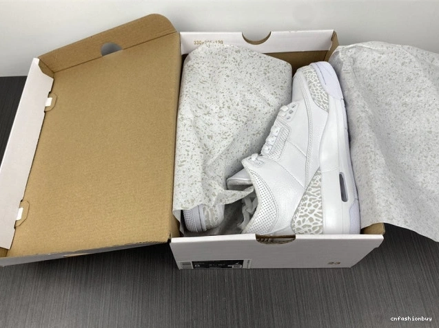 Air Jordan 3 429487-111 White' 'Triple PS Retro 0906